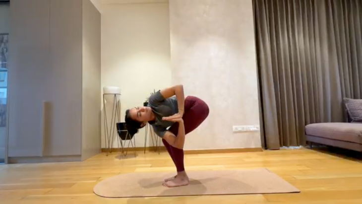 Revolved Chair Pose